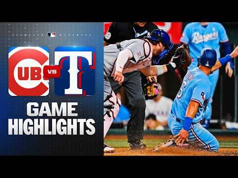 Cubs vs. Rangers Game Highlights (5/10/2026) | MLB Highlights