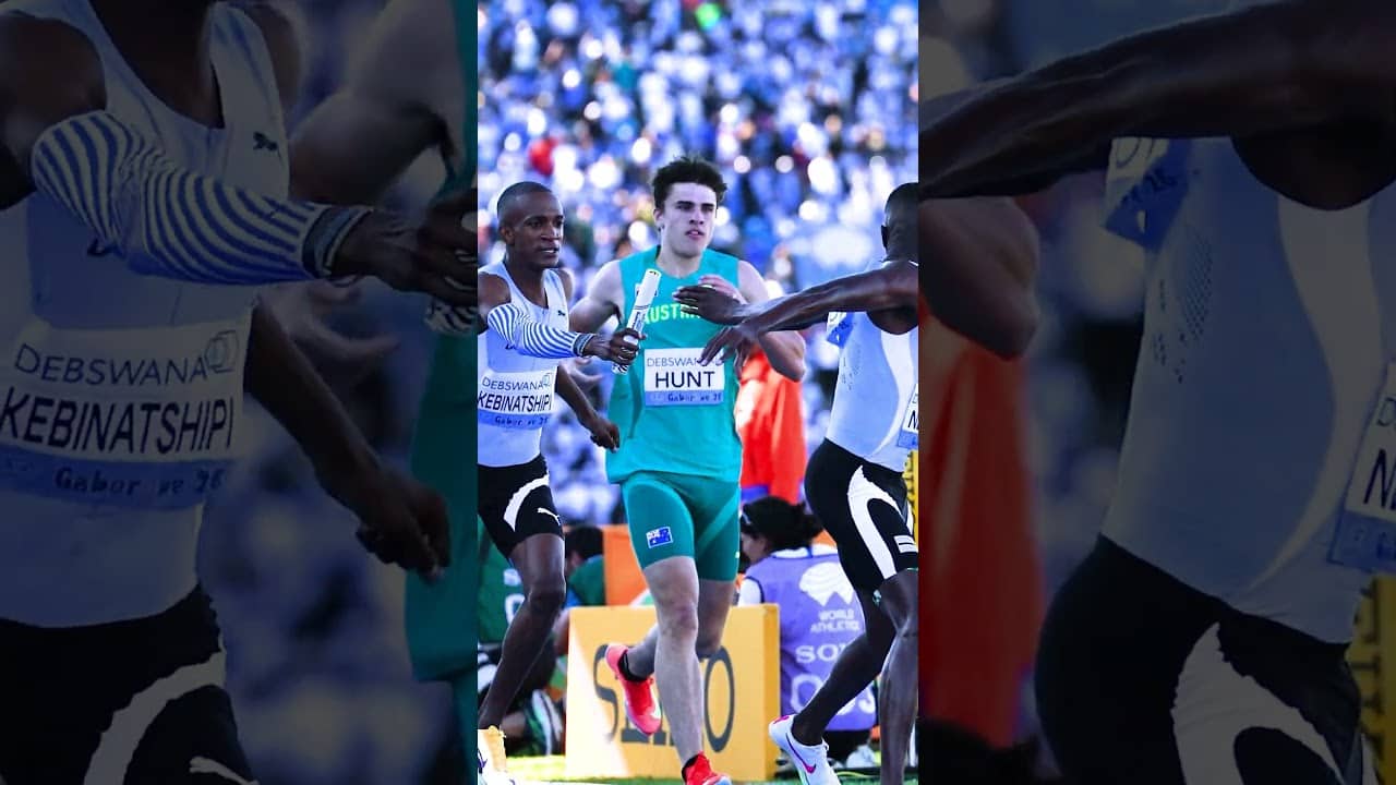Bad day? Not here, Botswana turn drama into victory at the #WorldRelays ๐ฅ