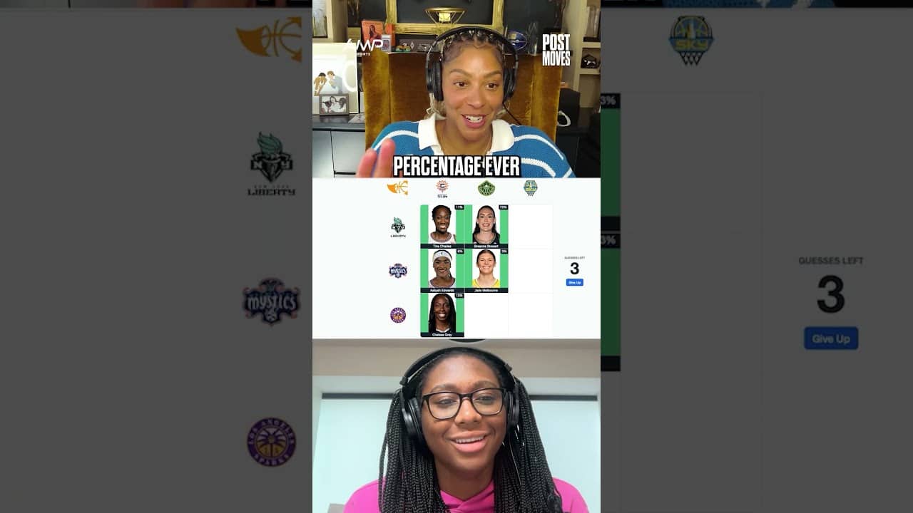 CP3 and AB put their WNBA knowledge to the test 📝 Do you think you could score better?