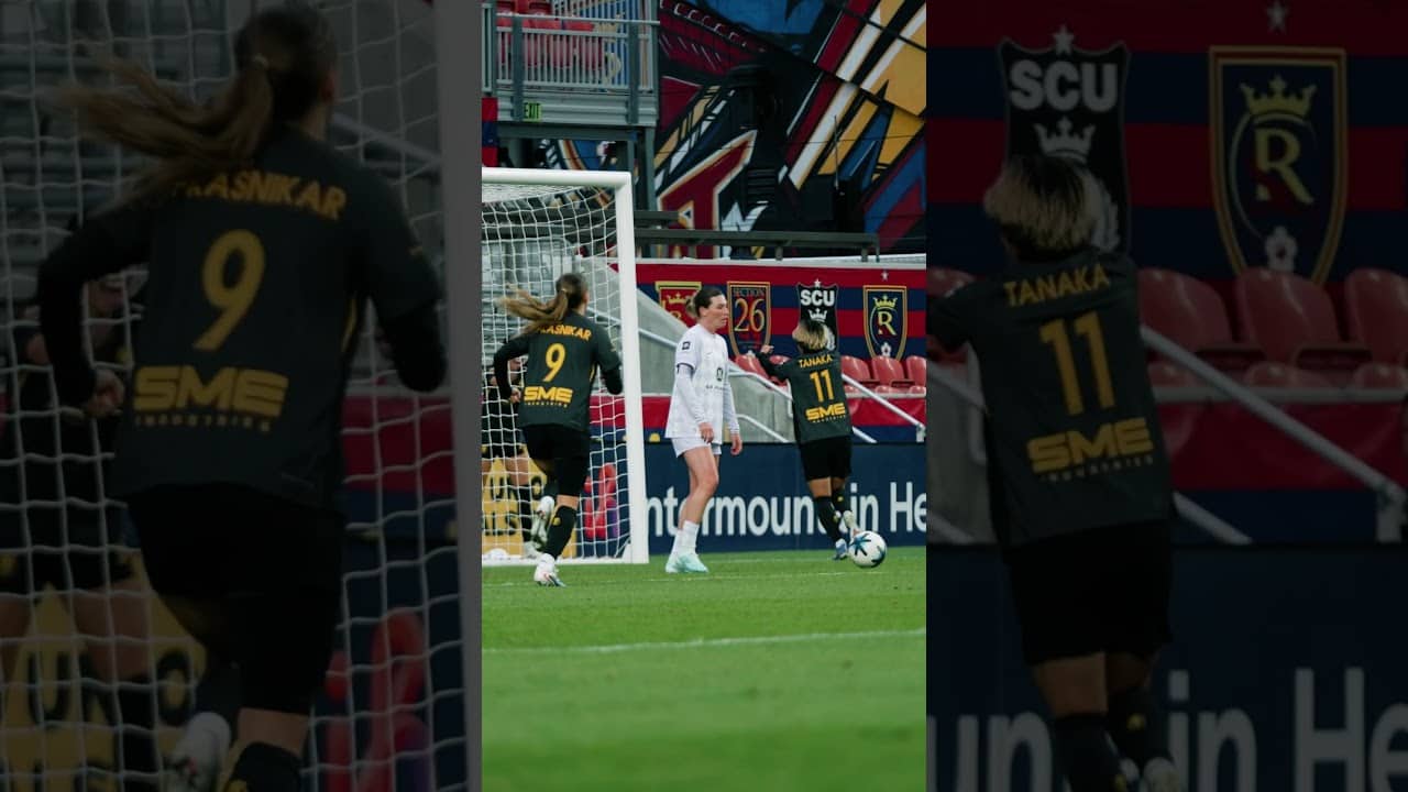 Another look at Mina Tanaka's game winner 👀