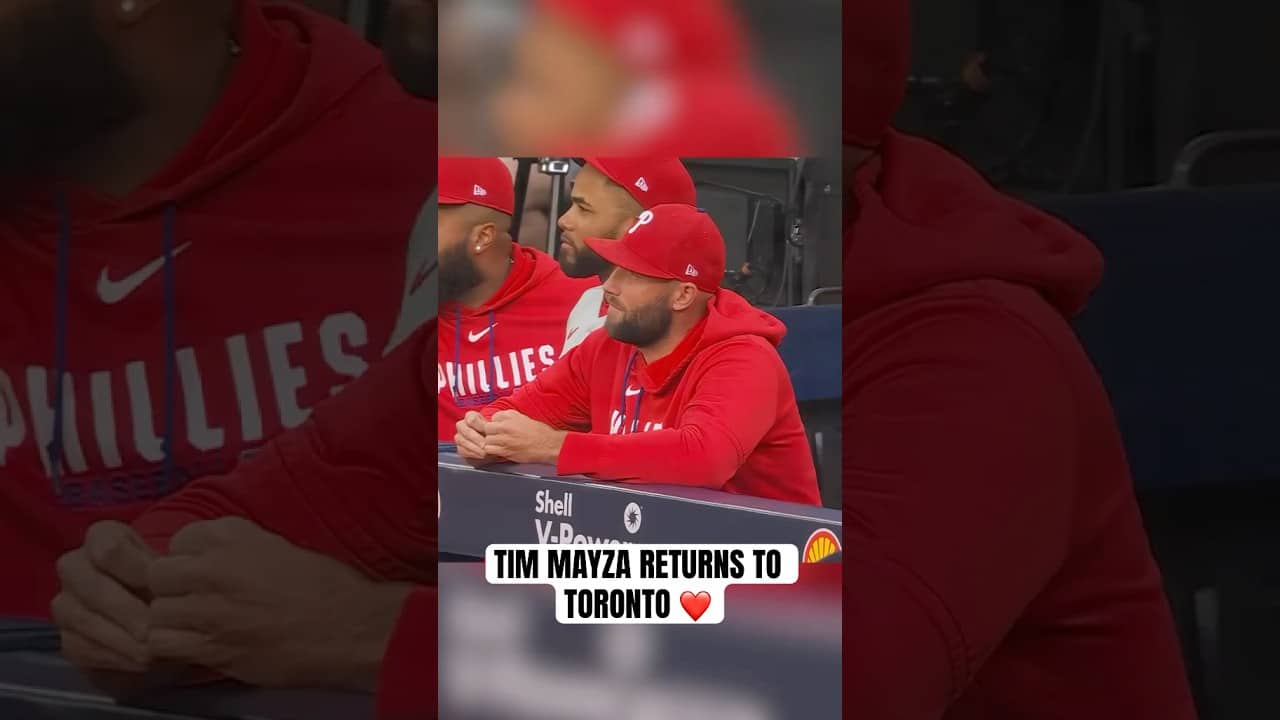 Welcome back, Tim Mayza! #MLB #Toronto #BlueJays #Phillies