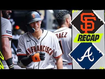 GIANTS vs. BRAVES Game 1 Highlights (6/17/26) | MLB Highlights