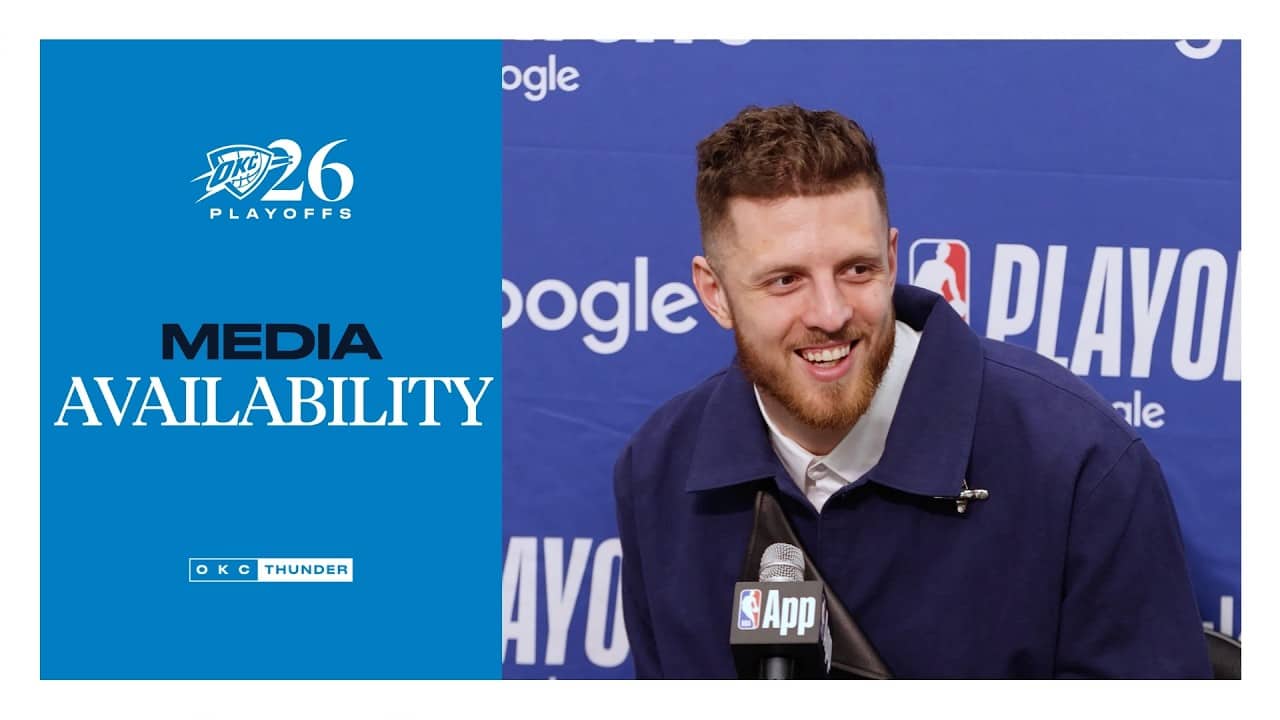 Isaiah Hartenstein on Defense | Playoffs | Round 1 Game 4 | Postgame Media | April 27, 2026