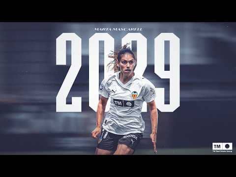 ENTREVISTA A MARTA MASCARELL TRAS SU RENOVACIÓN CON EL VALENCIA CF FEMENINO HASTA 2029