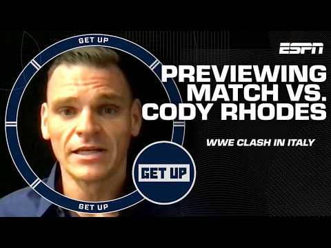 ‘It’s time to get even with Cody Rhodes!’ - Gunther on match at WWE Clash In Italy | Get Up
