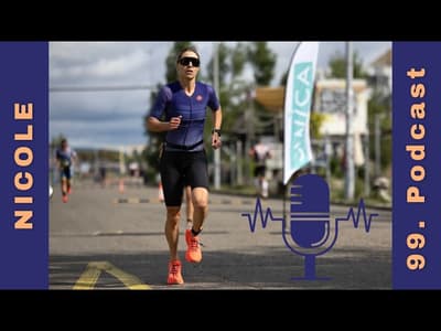 99. Podcast 🎙️ mit Nicole – Triathlon, Familie & Podestplätze