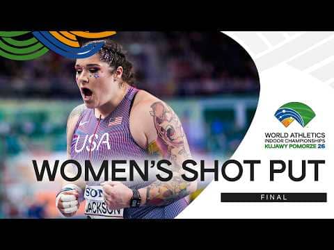 Full Women's Shot Put Final | World Indoor Championships Kujawy Pomorze 26