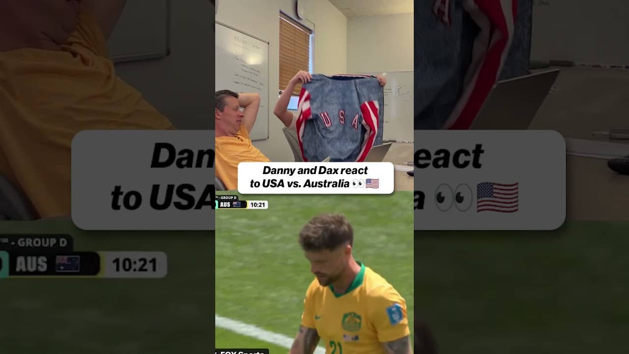 Danny and Dax reacts to USA vs. Australia ๐บ๐ธ๐คฉ