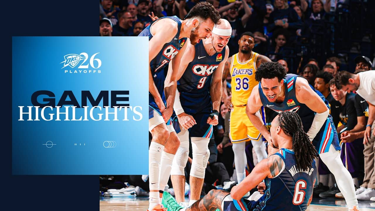 OKC Thunder vs Los Angeles Lakers | Playoffs | WCS Game 2 | Game Highlights | May 7, 2026