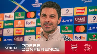 PRESS CONFERENCE | Mikel Arteta previews the Champions League final | PSG threat & Timber update