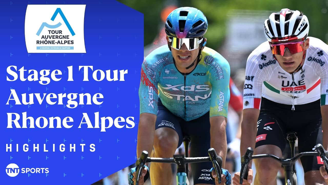 GREAT OPENING STAGE π | 2026 Stage 1 Tour Auvergne Rhone Alpes Race Highlights | TNT Sports Cycling