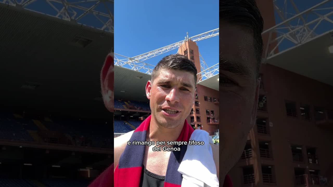 Mali๐ฅนโค๏ธ #genoa #seriea