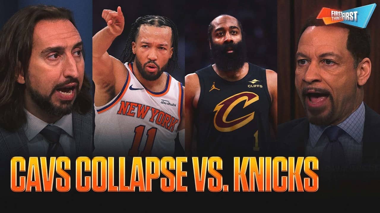 Cavs suffer ALL-TIME collapse vs Knicks in Game 1, Will New York play the Spurs in the Finals? | FTF
