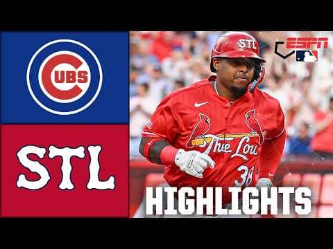 Chicago Cubs vs. St. Louis Cardinals | Full Game Highlights | ESPN MLB