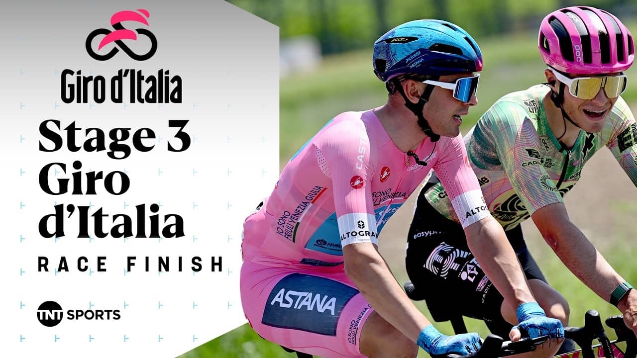 WHAT A FINISH! ๐คฏ | 2026 Men's Giro d'Italia Stage 3 Final KM's | TNT Sports Cycling