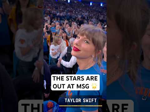Celebrity row at MSG never disappoints ⭐️