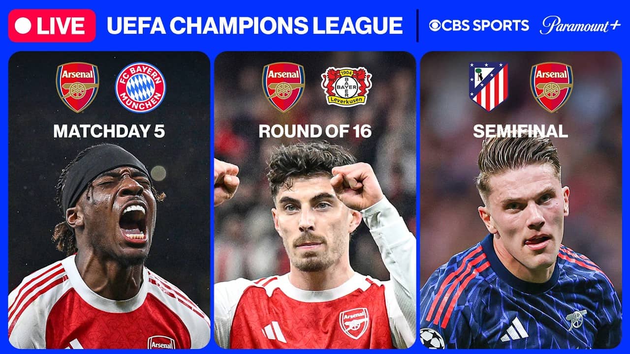 ARSENAL ROAD TO THE SEMIFINAL | β UEFA Champions League 24/7 β | CBS Sports Golazo