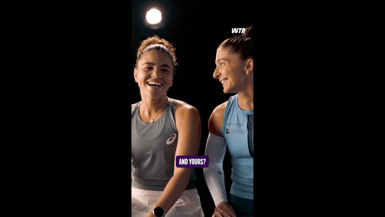 Join us as we go Behind the Curtain with the Italian doubles Team, Jasmine Paolini and Sara Errani ✨