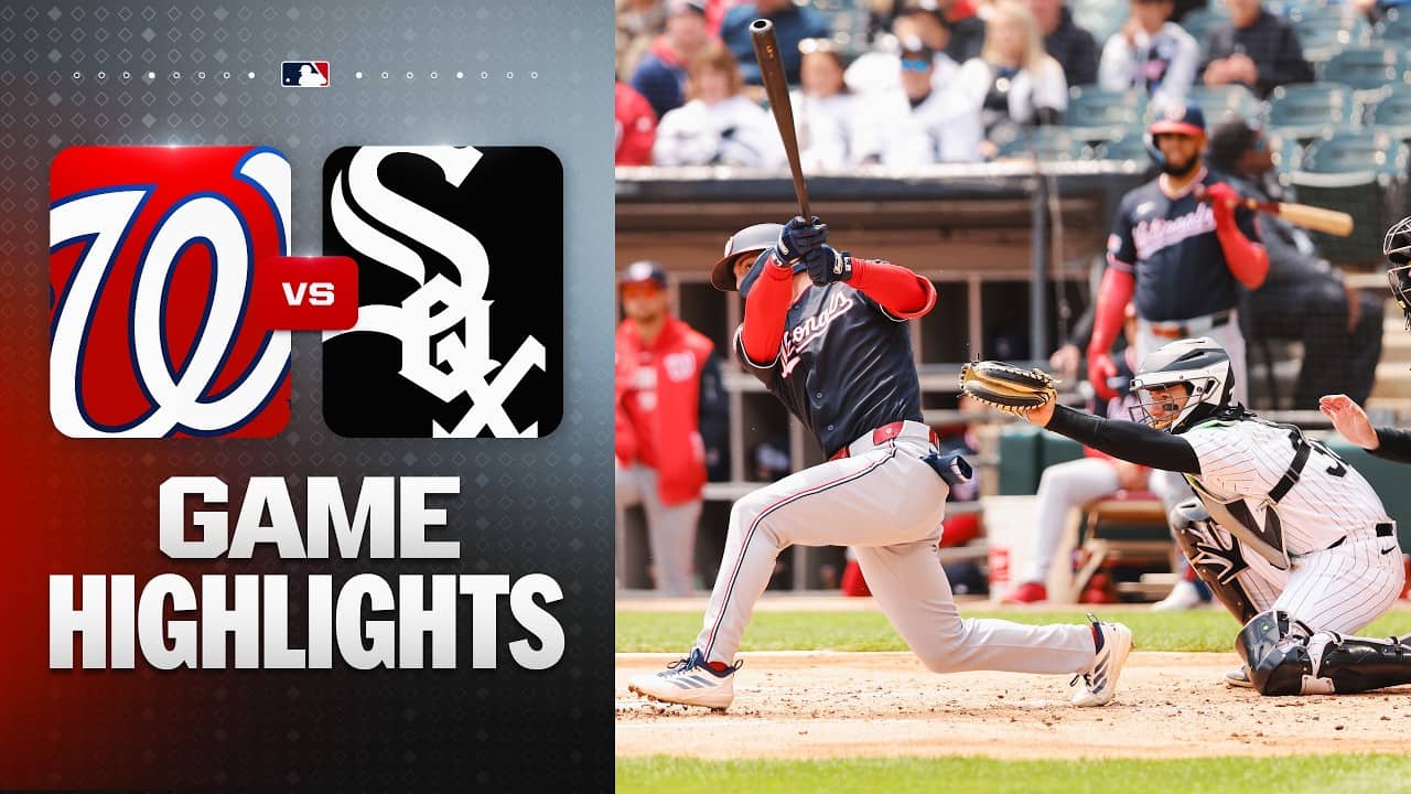 Nationals vs. White Sox Game Highlights (4/26/26) | MLB Highlights