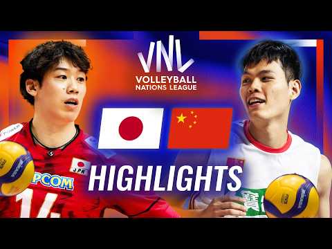 Japan ๐ฏ๐ต vs China ๐จ๐ณ - Highlights | Week 1 | Men's VNL 2026