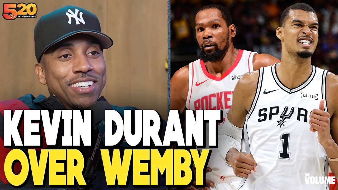 Jeff Teague says Kevin Durant is MORE SKILLED OFFENSIVELY than Victor Wembanyama | 520 NBA DEBATES