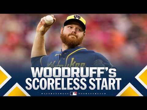 Brandon Woodruff carries perfecto into 6th, Ks 10 batters in his return to the Brewers 💪