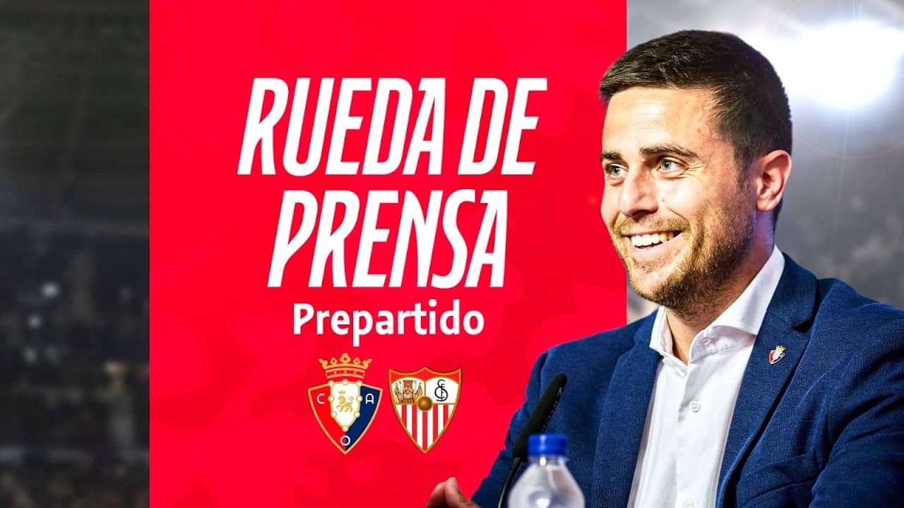 Rueda de prensa de Alessio Lisci previa al partido Osasuna Vs Sevilla | 25.04.2026