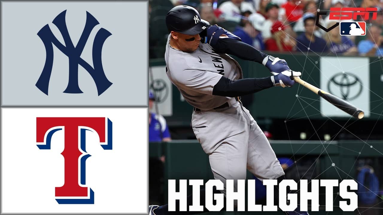 New York Yankees vs. Texas Rangers | Full Game Highlights | ESPN MLB