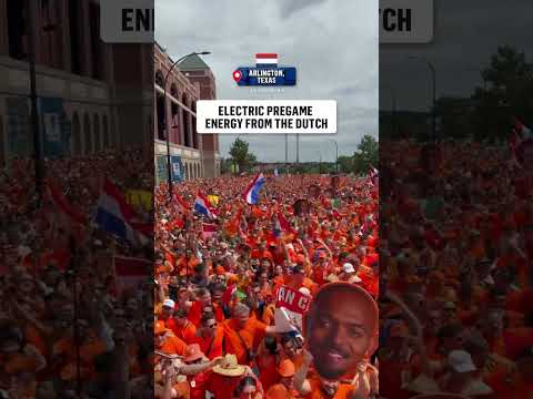 The Dutch are making Arlington orange ahead of their FIFA World Cup opener π³π±