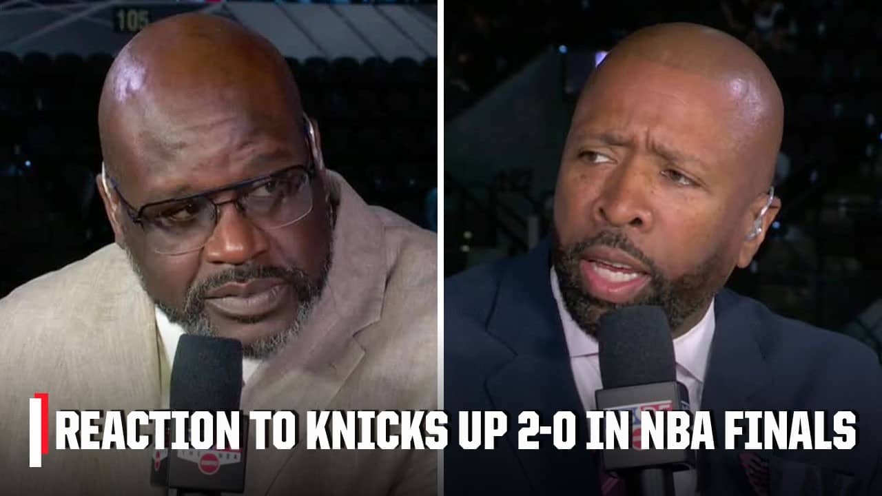 The Inside Guys react to Knicks-Spurs NBA Finals Game 2 š„ | Inside The NBA