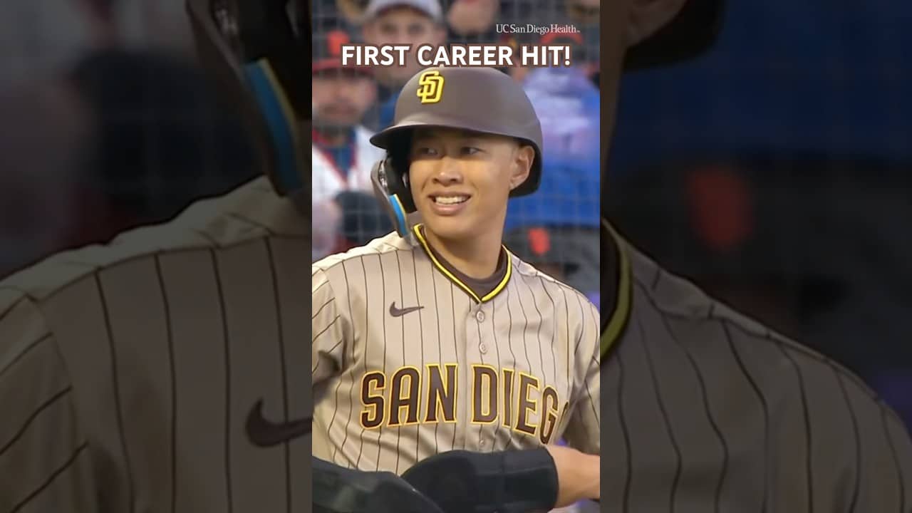 송성문 선수의 메이저리그 첫 안타! #Padres #Baseball #MLB