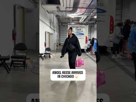 Angel Reese Arrives in Chicago!