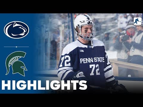 Penn State vs Michigan State | What a Game | NCAA College Hockey | Highlights - January 31, 2026