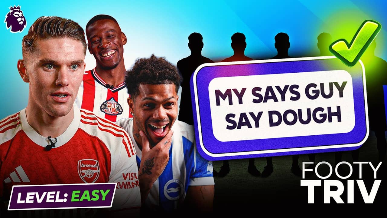 Can You Guess These Premier League Players From THIS 😅