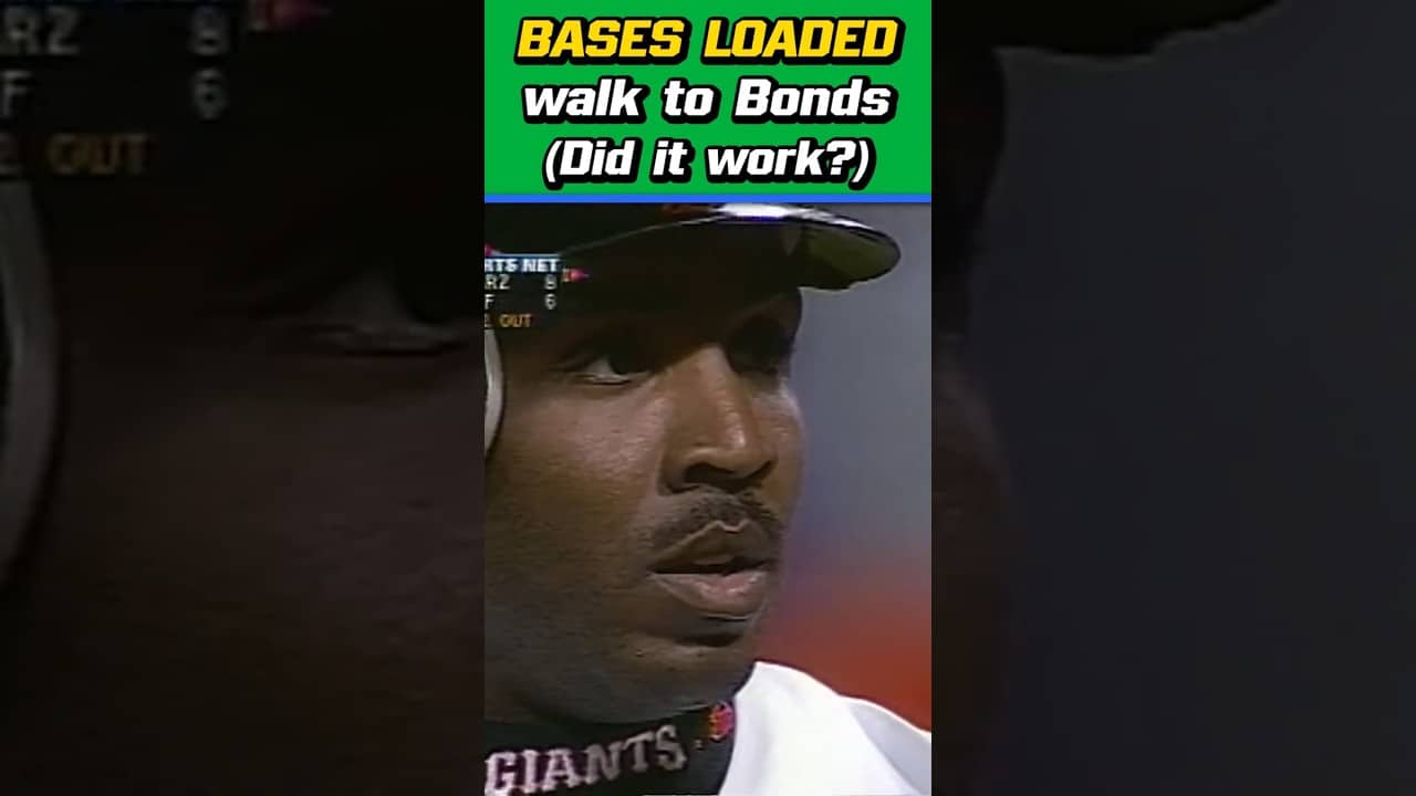 BOLD strategy -- but with Barry Bonds, you get it!