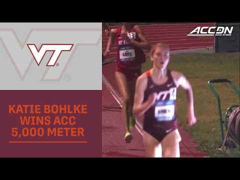 Virginia Tech's Katie Bohlke Wins ACC 5,000 Meter