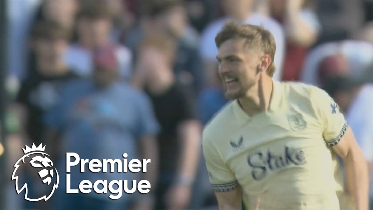 Kiernan Dewsbury-Hall blasts Everton level with West Ham United | Premier League | NBC Sports