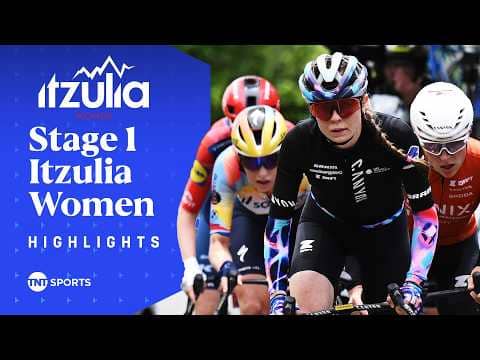 RELENTLESS FINISH! ๐ฟ | Stage 1 2026 Itzulia Women Race Highlights | TNT Sports Cycling