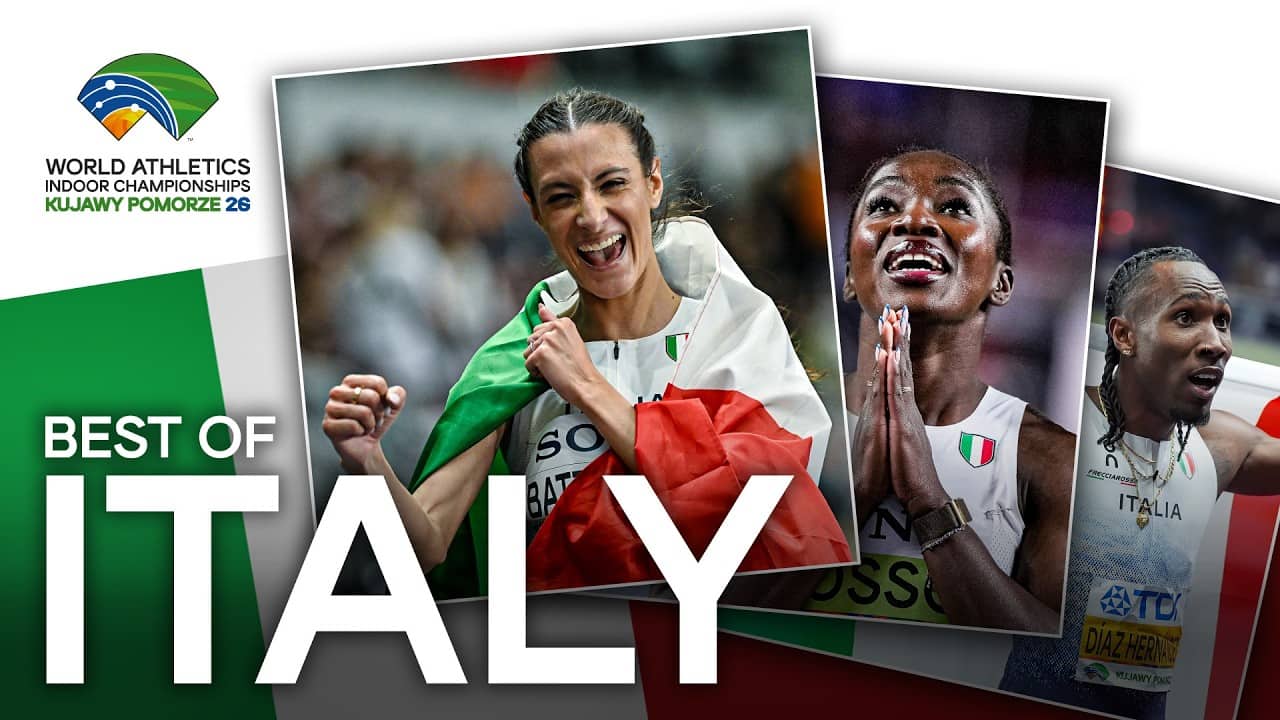 All Italy Medals at the World Indoor Championships Toruń 26