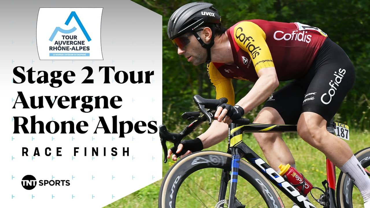 DIFFERENT CLASS! 🔥 | 2026 Stage 2 Tour Auvergne Rhone Alpes Final KM's | TNT Sports Cycling