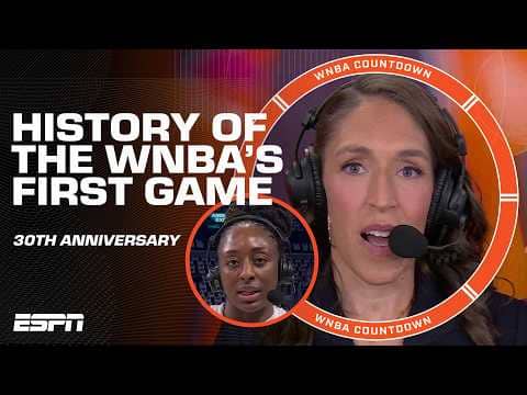 'Super gratifying' - Rebecca Lobo on Celebrating the 30th anniversary of the first WNBA game π