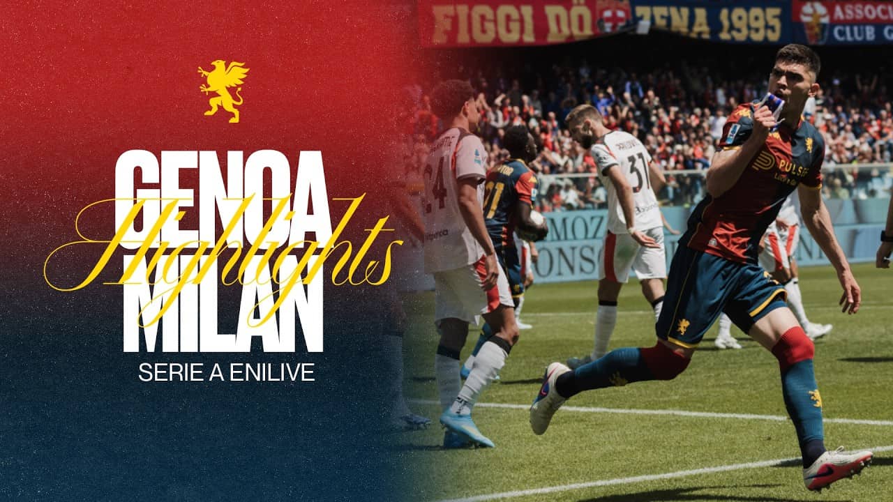 HL | GENOA 1-2 MILAN | SERIE A ENILIVE 25/26