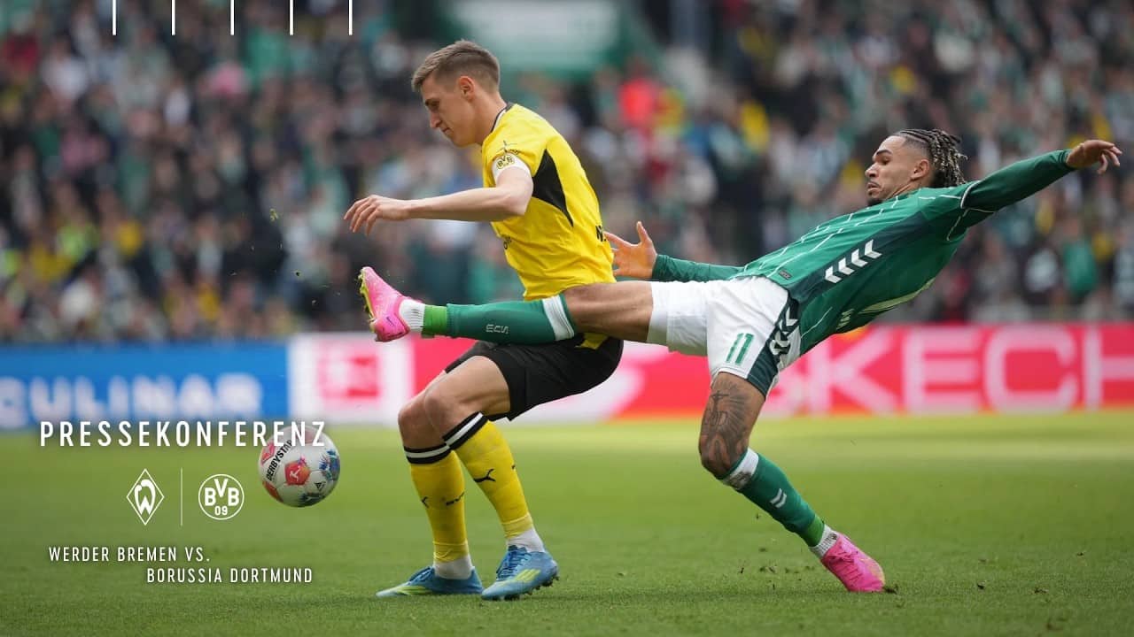 SV Werder Bremen 0:2 Borussia Dortmund I PRESSEKONFERENZ I SV Werder Bremen