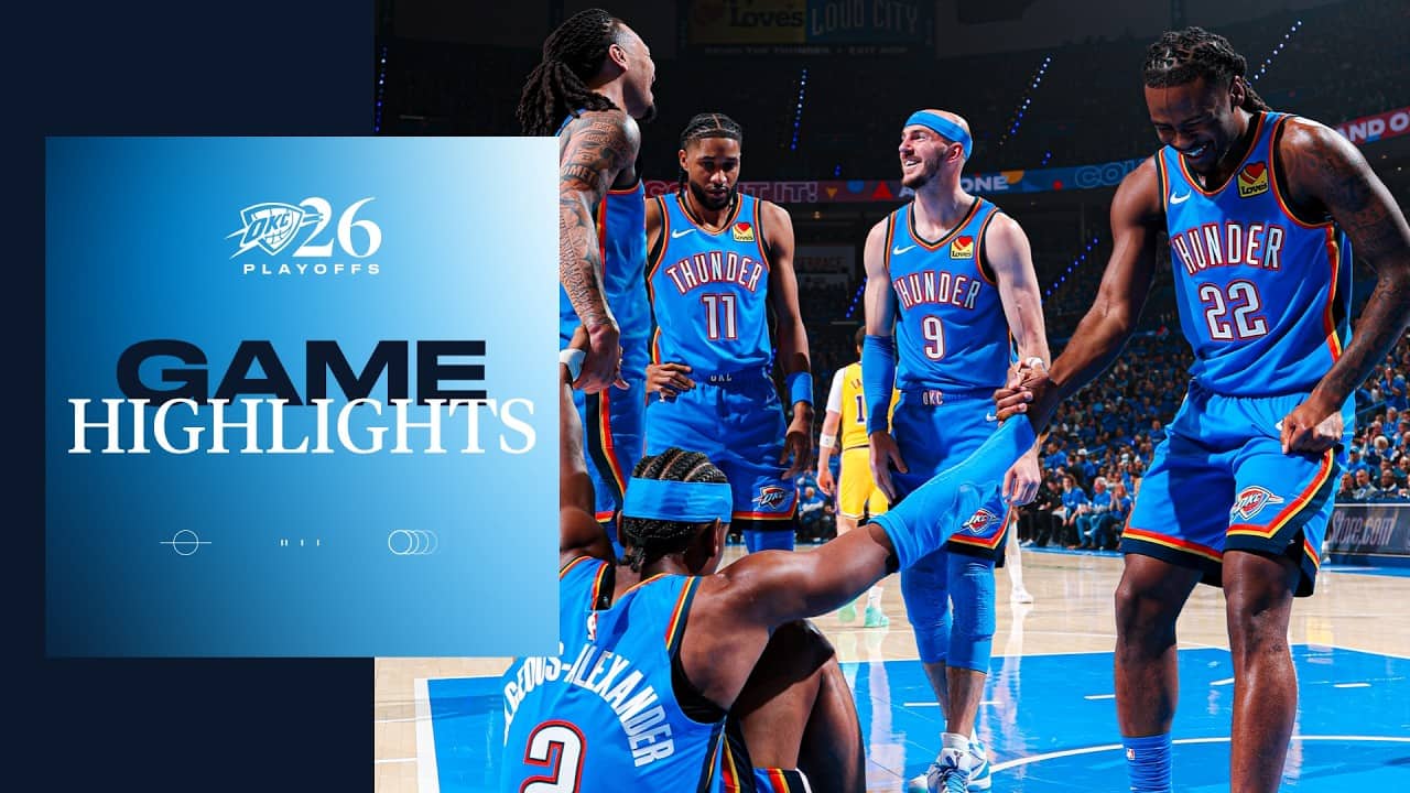 OKC Thunder vs Los Angeles Lakers | Playoffs | WCS Game 1 | Game Highlights | May 5, 2026