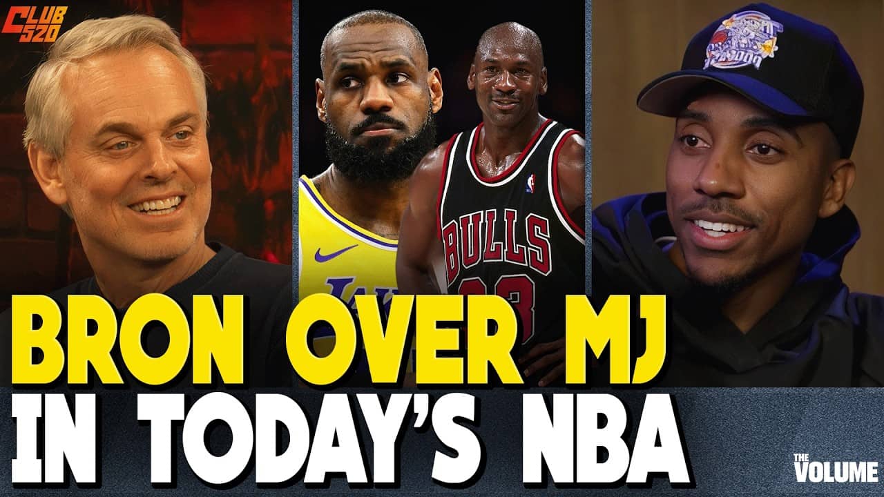 Colin Cowherd takes LeBron James OVER Michael Jordan in today's NBA, GOAT debate | Jeff Teague