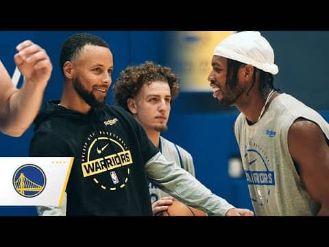 Go Inside the Huddle at a Golden State Warriors Practice