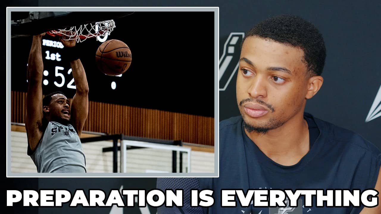 Keldon Johnson on Spurs Being Prepared to Play Minnesota in Round 2