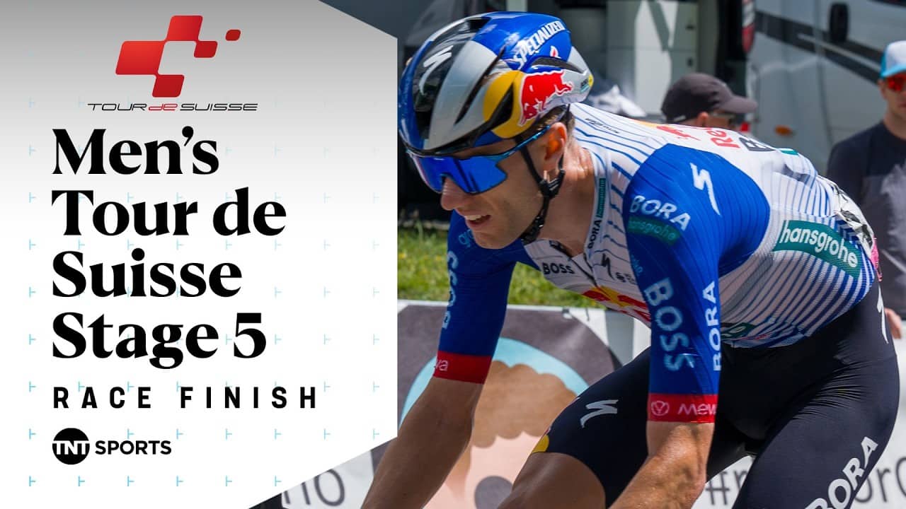 DIFFERENT CLASS! π | 2026 Tour de Suisse Men's Stage 5 Final KM's | TNT Sports Cycling