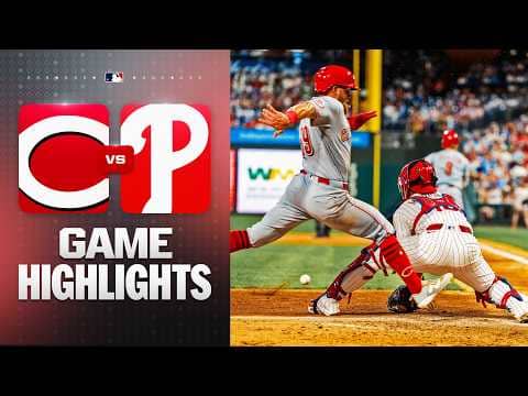 Reds vs. Phillies Game Highlights (5/19/26) | MLB Highlights