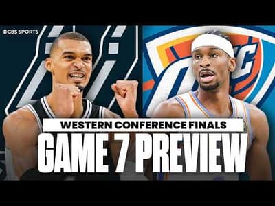 Western Conference Finals Game 7 Preview: Spurs vs Thunder | Predictions & Keys to victory ✅